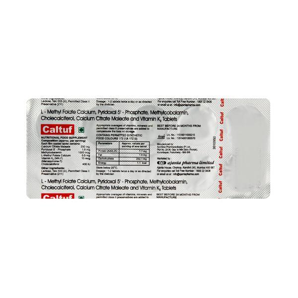 Caltuf Tablet 10'S - Nootropics And Neurotrophics
