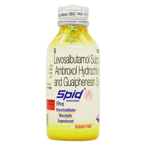 Spid Sugar Free Expectorant 100ml - Cough And Cold-Cou