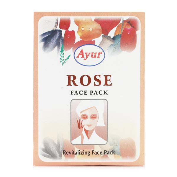 Netmeds | Ayur Herbal Face Pack - Rose 100 gm