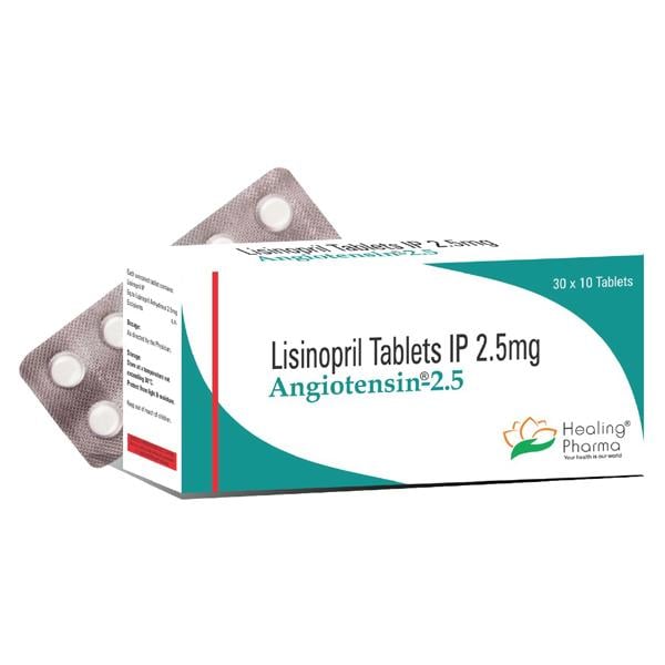 ANGIOTENSIN 2.5 Tablet 10's - Hypertension-ACE