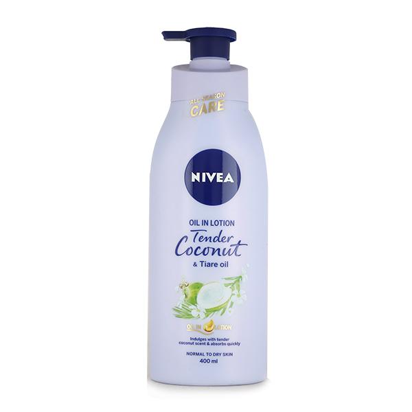 Nivea Oil in Lotion Tender Coconut & Tiare Oil Body Lotion 400 ml