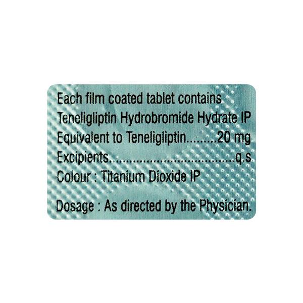 GLIPTRA 20mg Tablet 10's - Diabetes-Ant