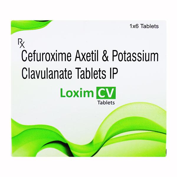 LOXIM CV Tablet 6's - Bacterial Infections-Cep