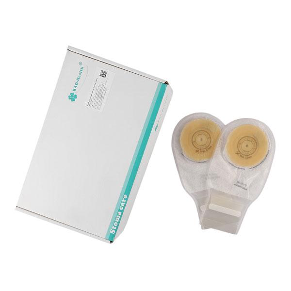 Bao Health One Piece Open Ostomy Pouch For Infant Velcro Closure (1213200FU) (5 - 32 mm) 20's - Bags