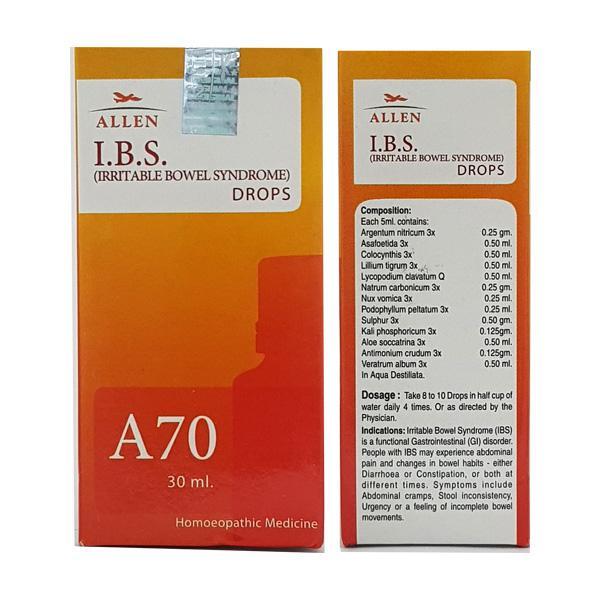 Netmeds | Allen A70 I.B.S.(Irritable Bowel Syndrome) Drops 30 ml