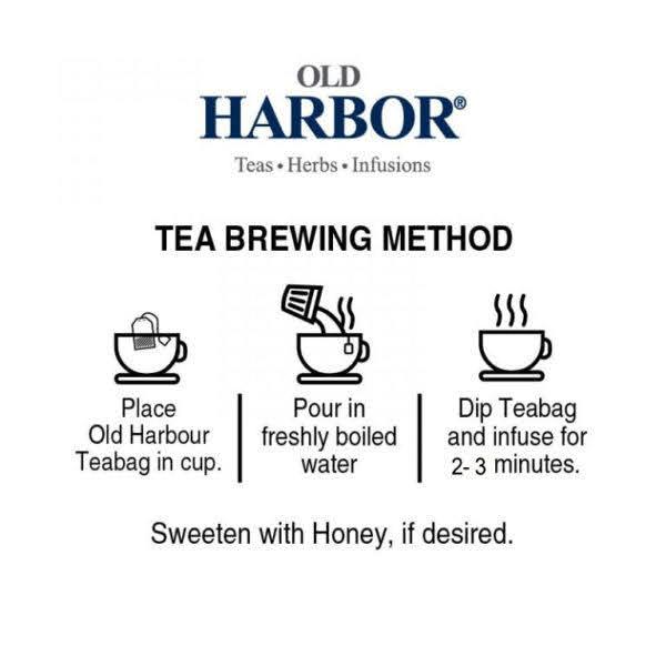 Old Harbor Flavoured Tea Bags - Assorted 25's - Herbal/Green Teas