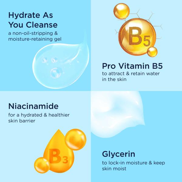 Undry Clinic Hydrating Facial Cleanser For Dry Skin 100 ml - Face Wash & Cleansers