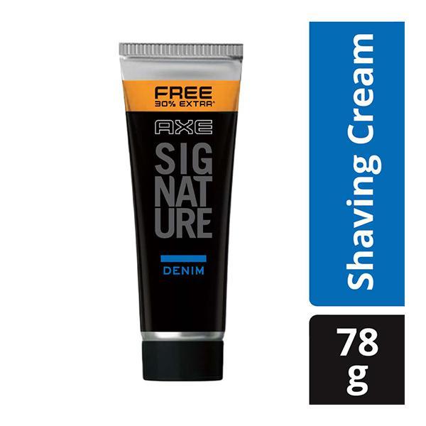 AXE Signature Lather Shaving Cream - Denim 78 gm - Shaving Creams