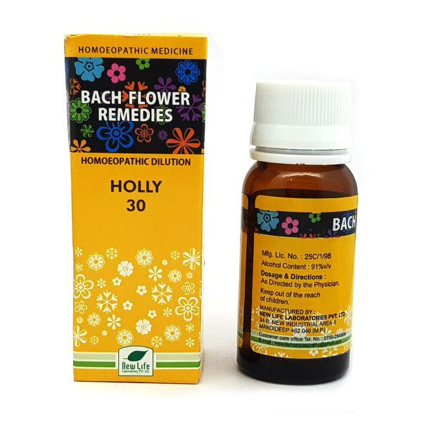 Netmeds | New Life Bach Flower Holly 30 Liquid 30 ml