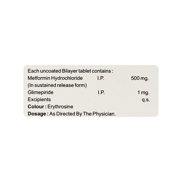 GLIMICER M1 Tablet 10's - Diabetes-Ant