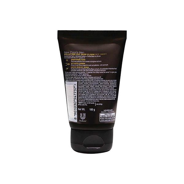 POND'S Men Pollution Out Face Wash 100 gm - Face Wash & Cleansers