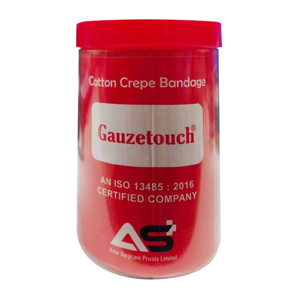 Gauzetouch (Amar) Crepe Bandage 8cm X 4m 1's - Ankle/Foot Supports