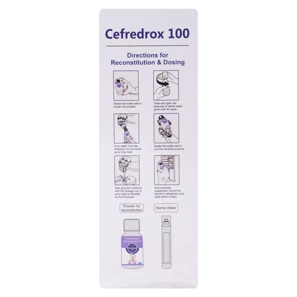 CEFREDROX 100 MANGO & PEPPERMINT FLAVOUR Oral Suspension 30ml - Bacterial Infections-Cep