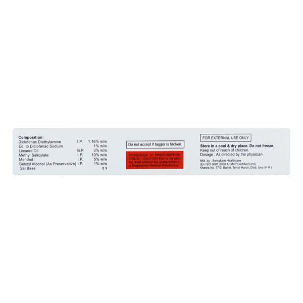 VOLTANASE Gel 30gm - Pain relief-Nsa
