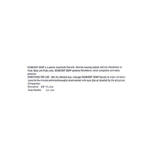 SCABVENT Soap 75gm - Scabies-Oth
