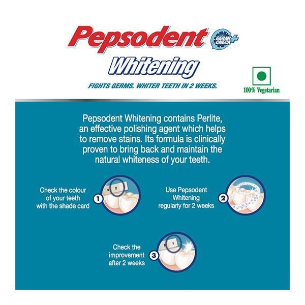 Pepsodent Whitening Germicheck Toothpaste 80 gm - Toothpaste