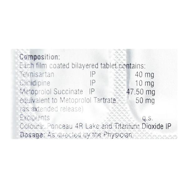CILMIKAA TM 50 Tablet 10's - Hypertension-Ang