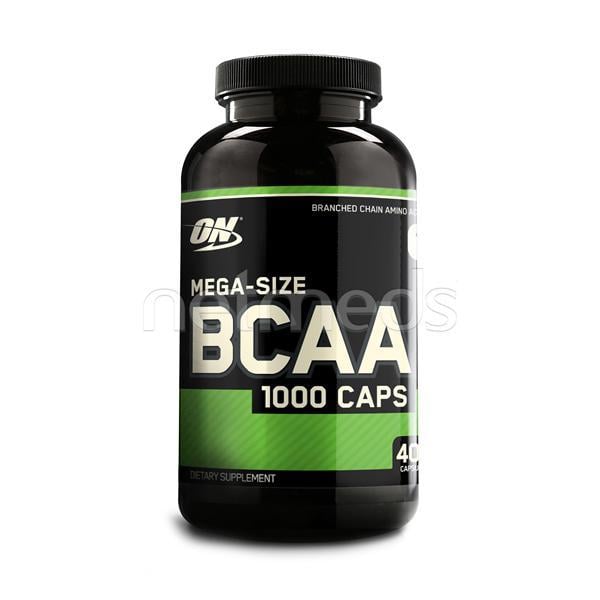 Netmeds | OPTIMUM NUTRITION (ON) BCAA 1000MG CAPSULES 400'S