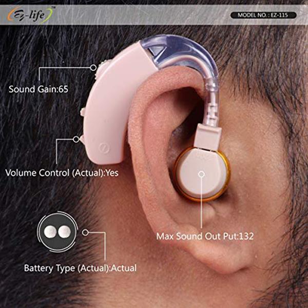 Ez-life BTE Hearing Aid (EZ 115) - Hearing Amplifier