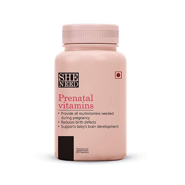 Netmeds | She Need Prenatal Vitamins Tablet 60's
