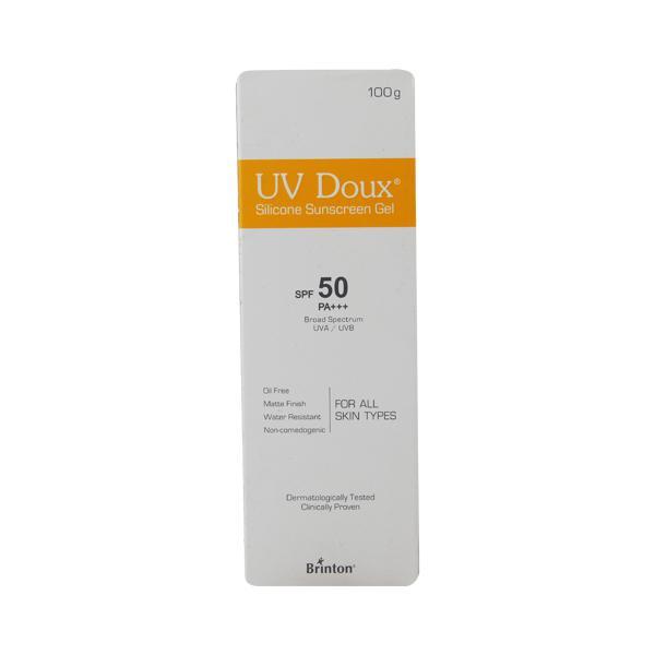 Netmeds | UV DOUX SILICONE SUNSCREEN SPF 50 PA+++ Gel(Topical) 100gm