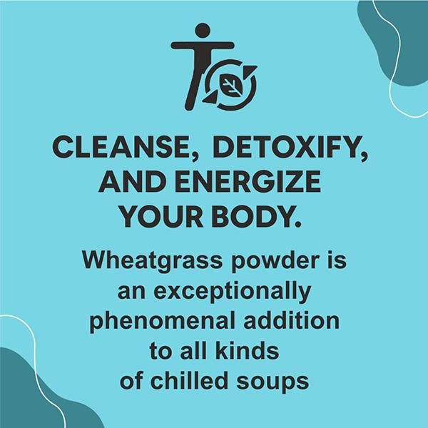 CF Wheatgrass Powder 100 gm - Herbal Dietary Supplement