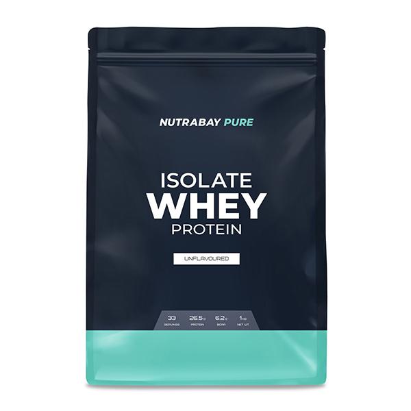Netmeds | Nutrabay Pure Isolate Whey Protein Powder - Unflavoured 1 kg