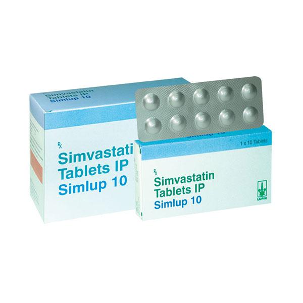 Simlup 10mg Tablet 10'S - High Cholesterol-Dys
