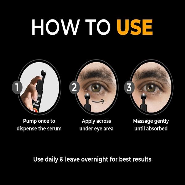 Beardo Vitamin C Under Eye Serum Roll-On 15 ml - Dark Circle & Wrinkle Busters