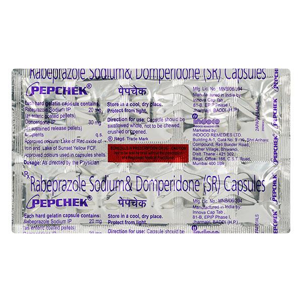 Pepchek Capsule 10'S - Hypertension-ACE