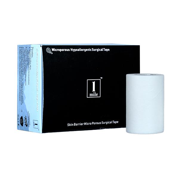 Netmeds | 1Mile Microporous Hypoallergenic Surgical Tape (7.5 cm x 9.14 m)