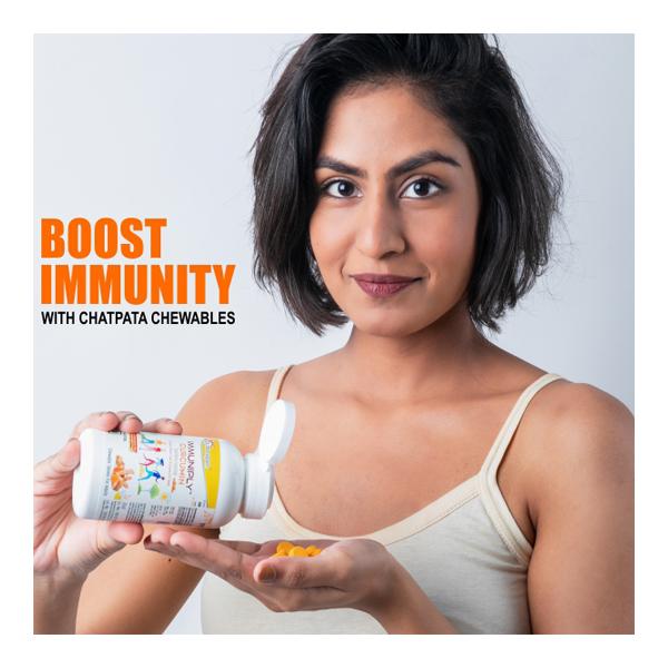 Dr. Morepen Immuniply Curcumin Chatpata (Adults) 50's - Health Products