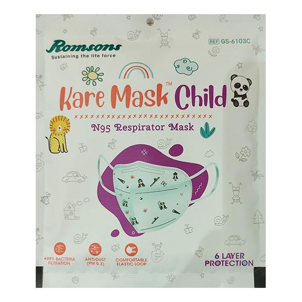 Netmeds | Romsons Kare N95 Respirator Mask Child (GS - 6103C) 1's