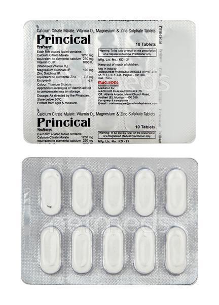 Princical Tablet 10'S - Supplements-Cal