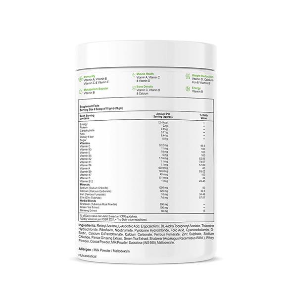 She Need Plant Based High Protein Powder - Chocolate Flavour 500 gm - Whey Proteins