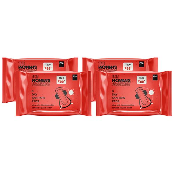 TWC Day Sanitary Pads Value Pack of 32 180 gm - Sanitary Napkins