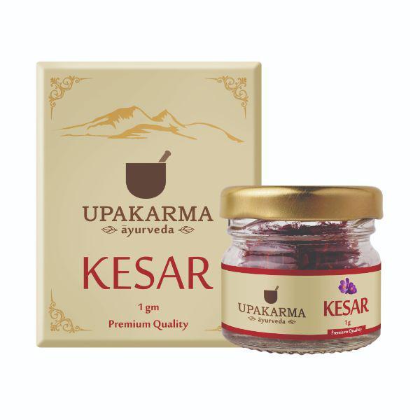 Upakarma Ayurveda Kesar (Saffron) 1 gm - Personal Care (Ayush)
