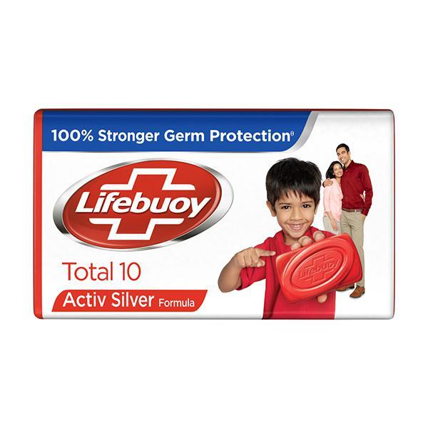 Lifebuoy Total 10 Germ Protection Soap Bar 125 gm - Soaps