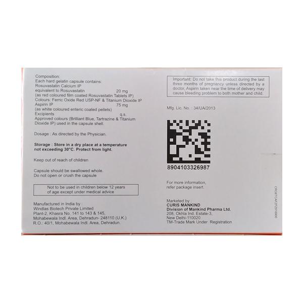 STATPURE A 20/75 Capsule 10's - High Cholesterol-Dys