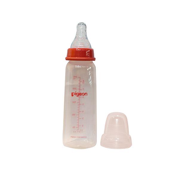 Pigeon Flexible 9+ Months PP Feeding Bottle - Red 240 ml - Feeding & Nursing