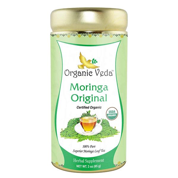Organic Veda Moringa Original Tea Powder 85 gm - Teas