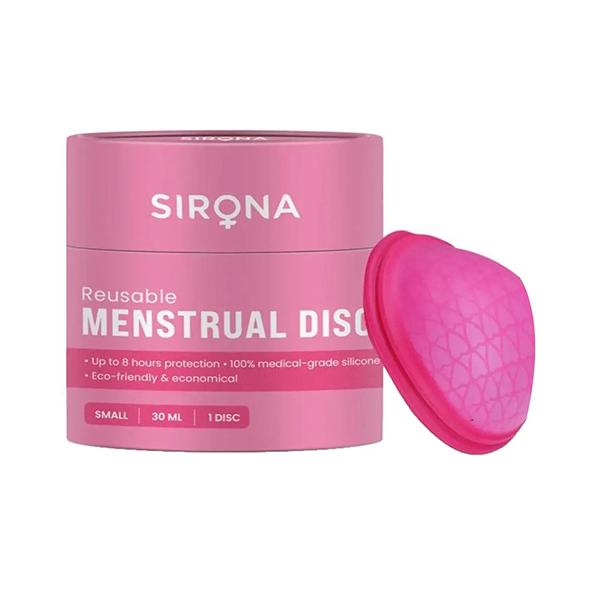 Sirona Reusable Menstrual Cup Disc for Women - Small 1's - Intimate Care