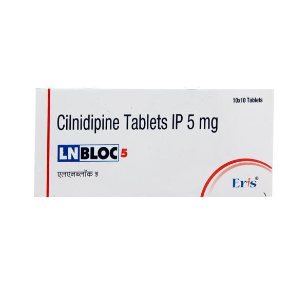 Lnbloc 5mg Tablet 10'S - Hypertension-Cal