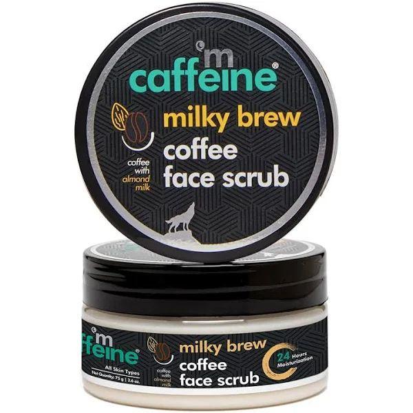Netmeds | mCaffeine Milky Brew Coffee Face Scrub 75 gm