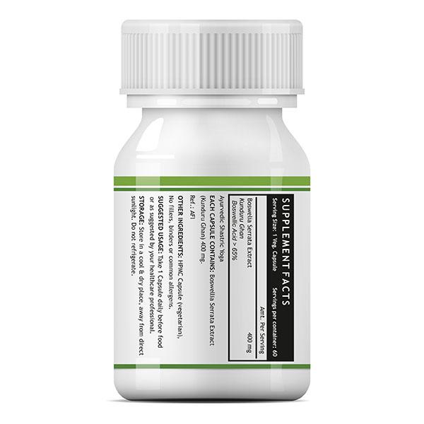 INLIFE Boswellia Serrata Capsules 60's - Herbal Dietary Supplement