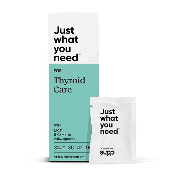 Just What You Need For Thyroid Care Pills (Pack of 30 x 3's) - General Health
