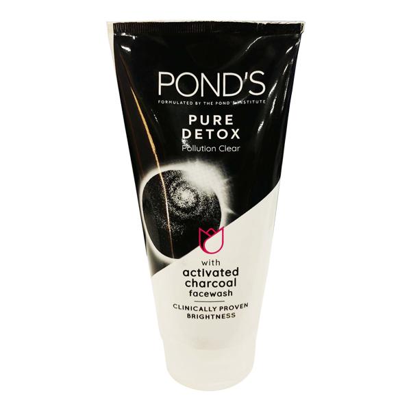 Netmeds | Pond'S Pure Detox Pollution Clear Face Wash with Activated Charcoal 150 gm