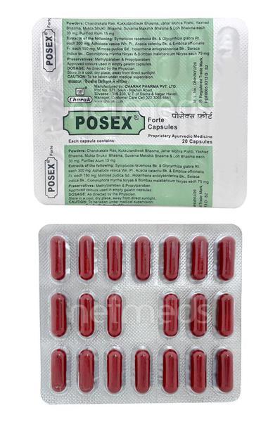 Posex Forte Capsule 20'S - Speciality Medicines