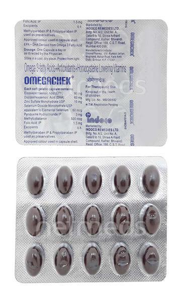 Omegachek Capsule 15'S - Supplements-Sup