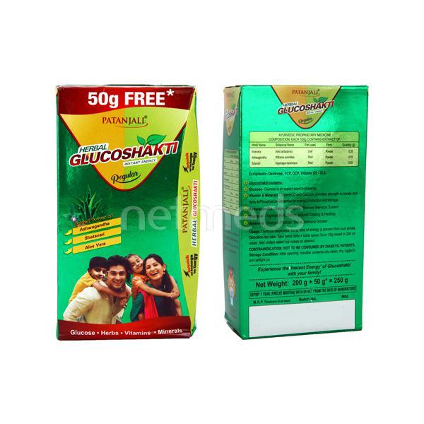 Netmeds | Patanjali Herbal Glucoshakti Regular 200 gm